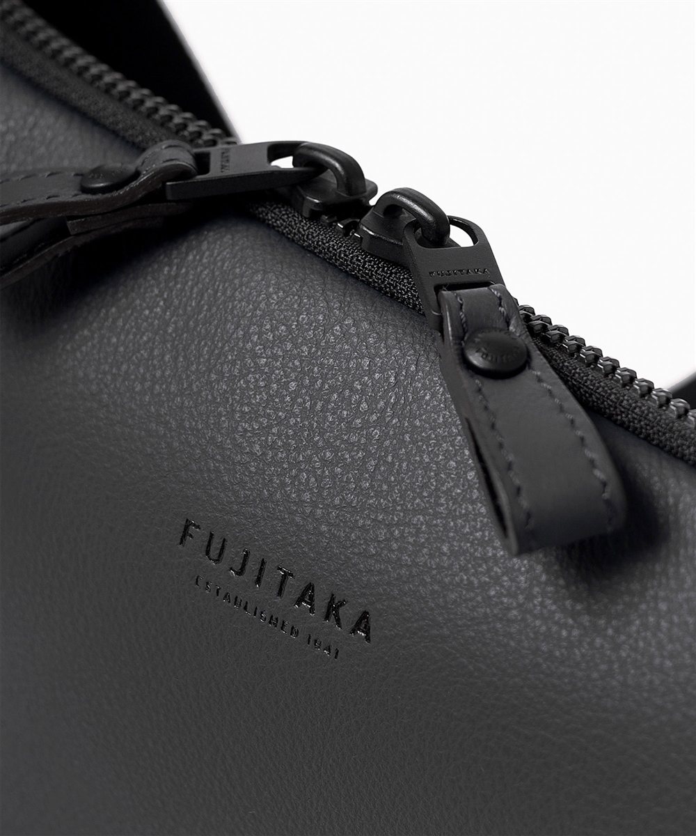 フジタカ ロカス レザーショルダーバッグ