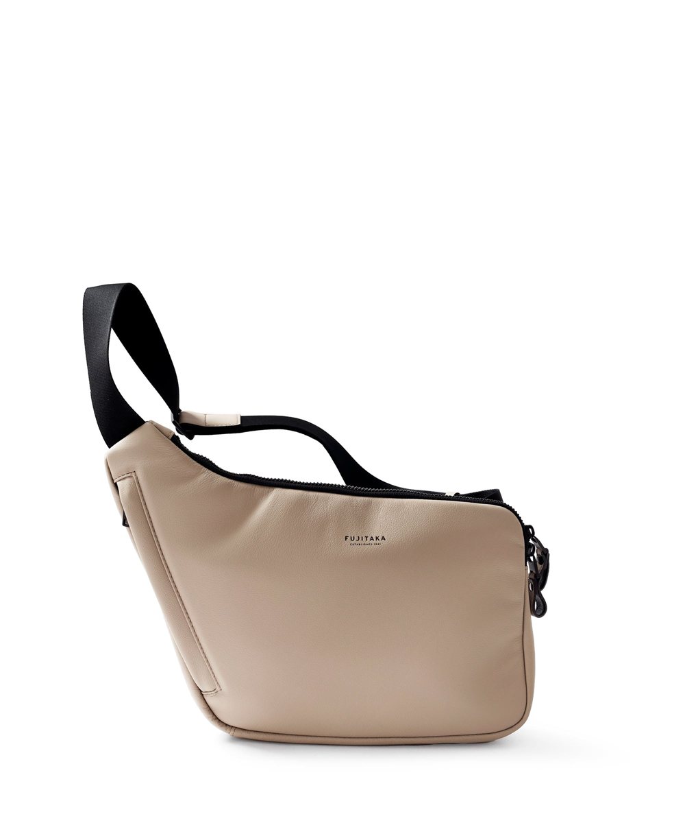 フジタカ ロカス レザーショルダーバッグ