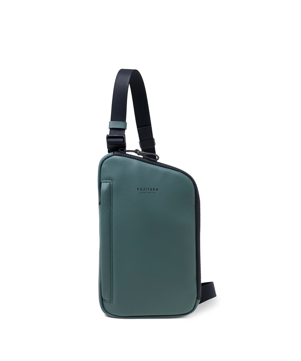 フジタカ ロカス レザーワンショルダーバッグ