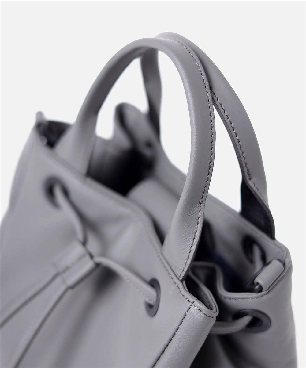 フジタカ ロカス レザー巾着ショルダーバッグ