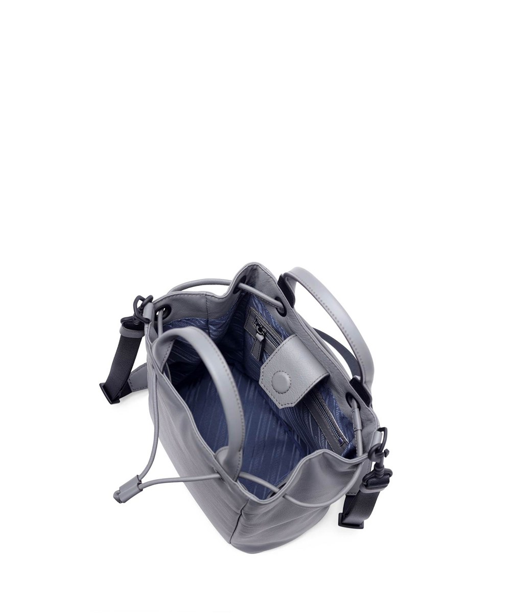 フジタカ ロカス レザー巾着ショルダーバッグ