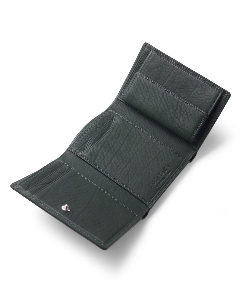 フジタカ スピネル 三つ折り財布 カード段8