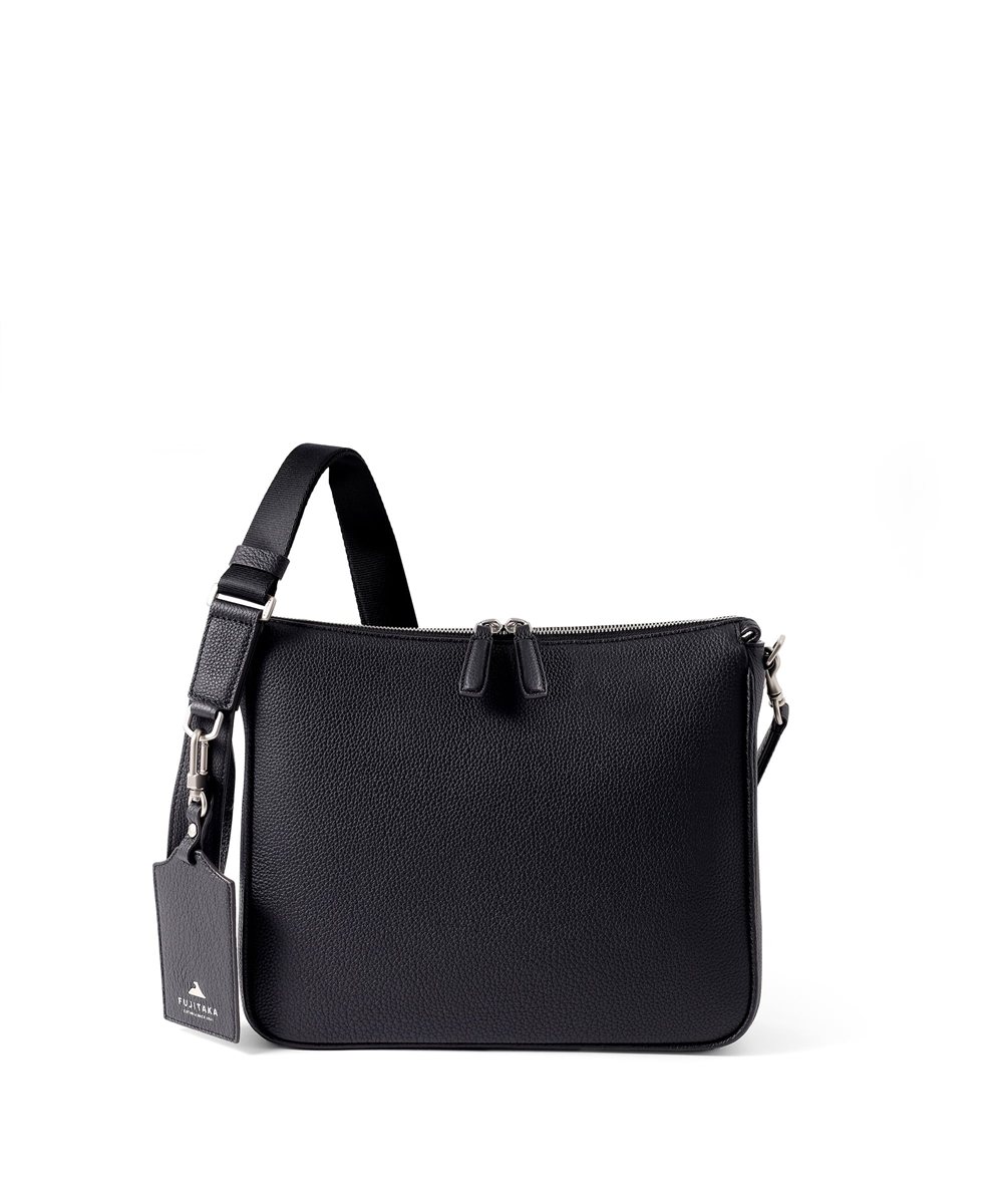 フジタカ トーノ レザーショルダーバッグ B5