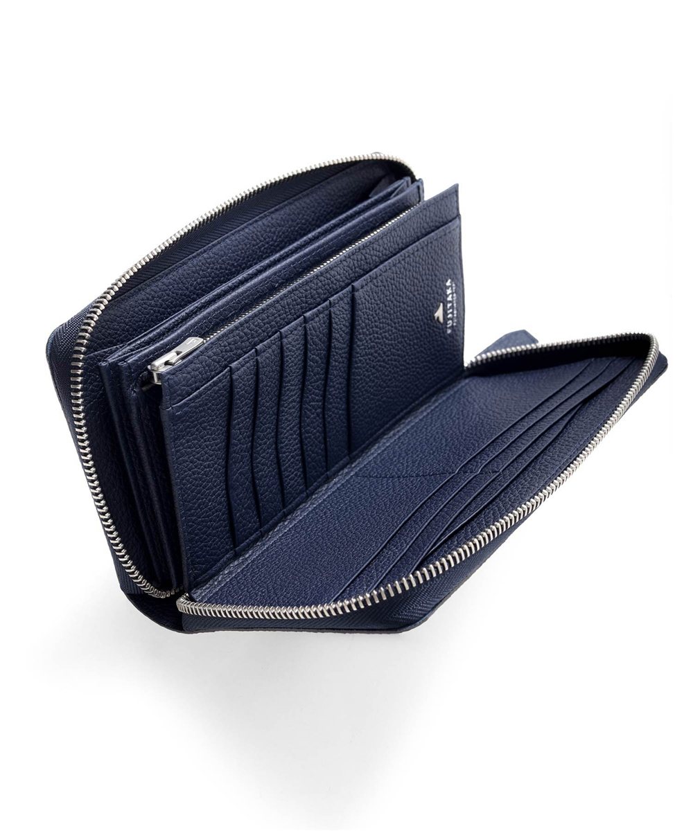 フジタカ トーノ ラウンドファスナー長財布 カード段19