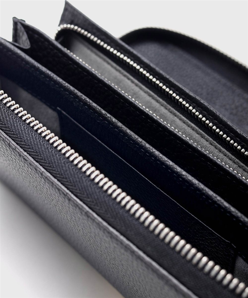 フジタカ トーノ ラウンドファスナー長財布 カード段19