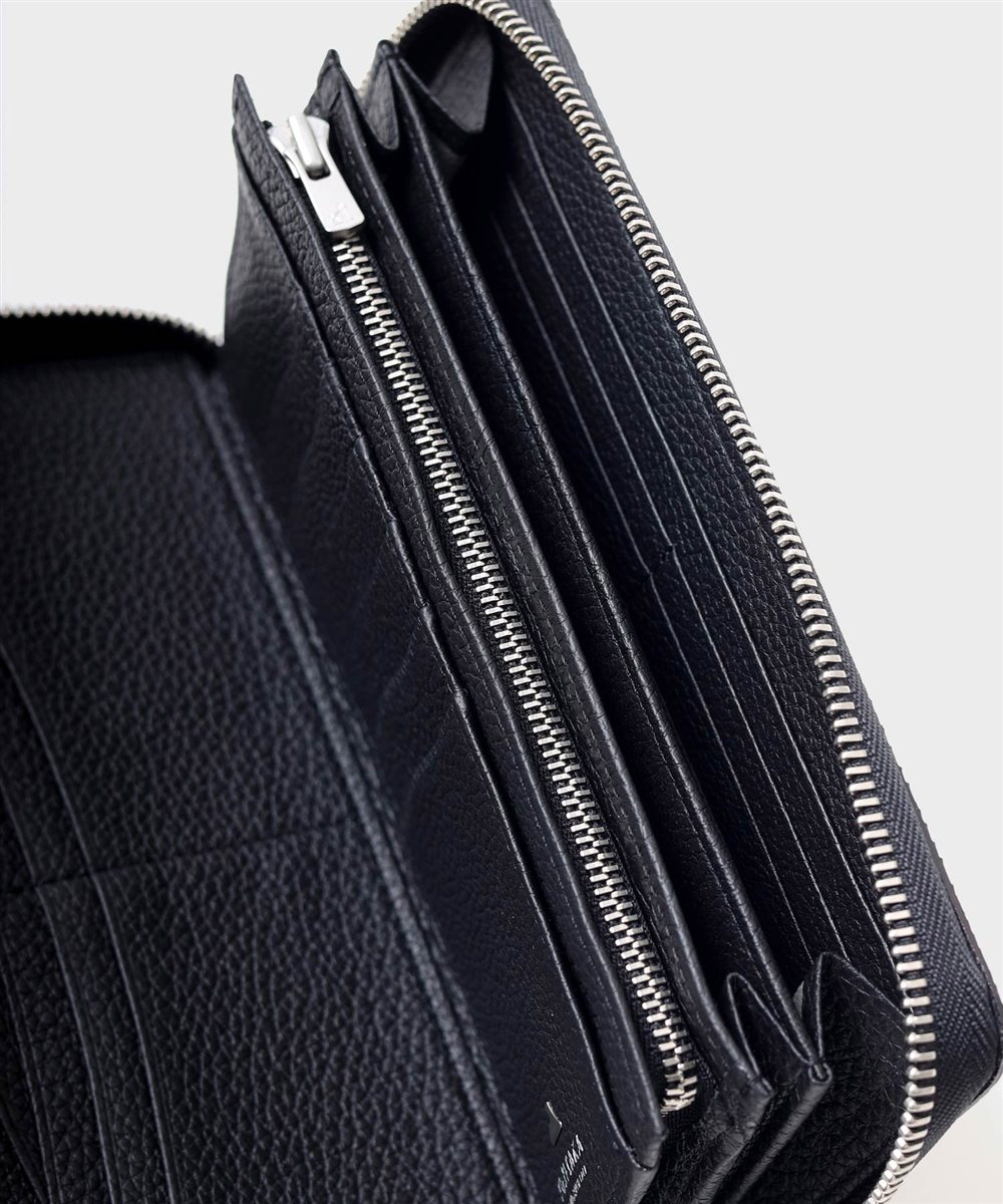 フジタカ トーノ ラウンドファスナー長財布 カード段19