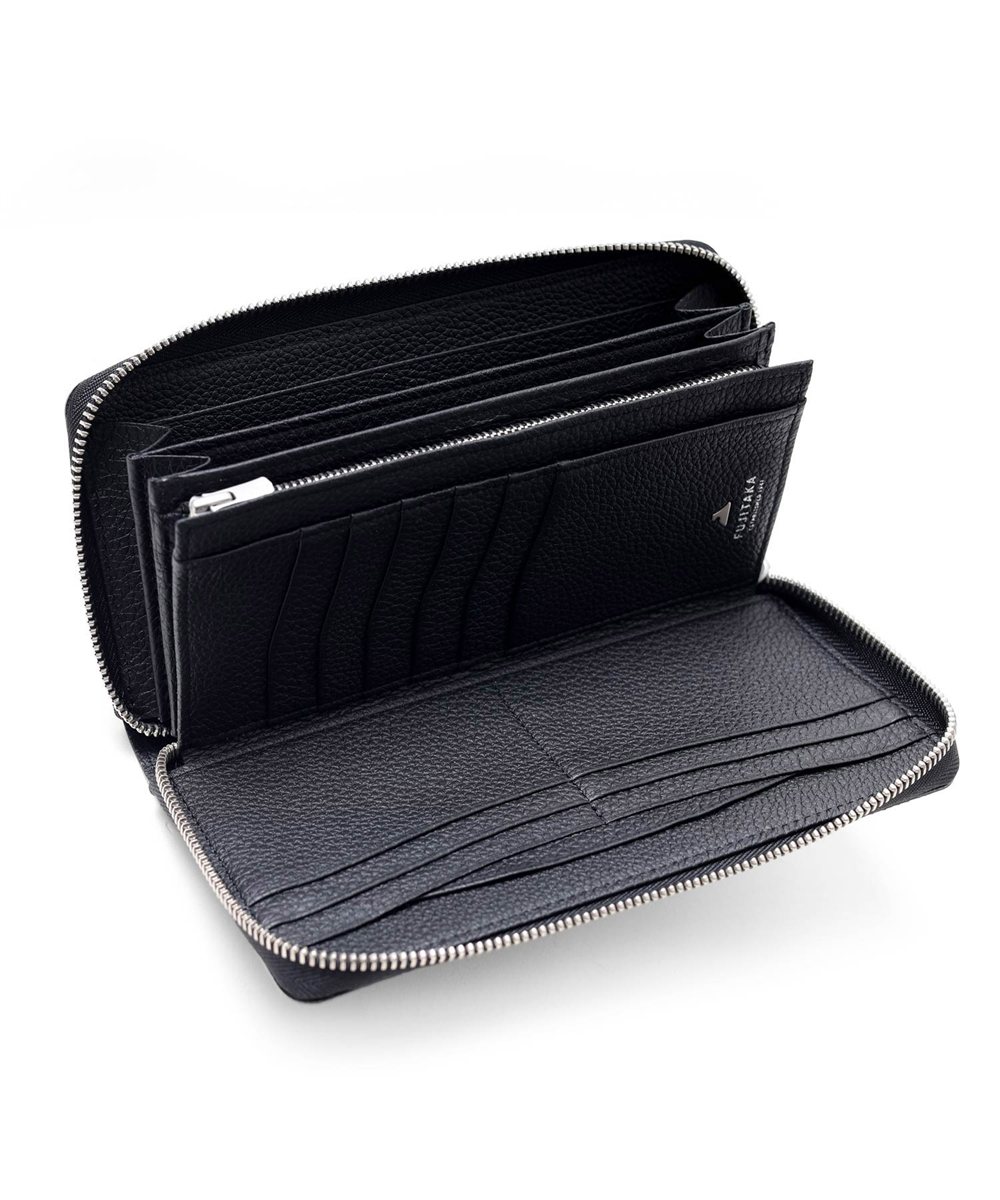 フジタカ トーノ ラウンドファスナー長財布 カード段19