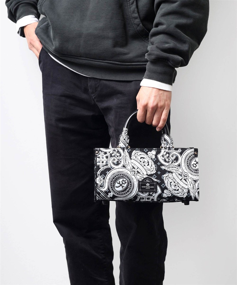 カステルバジャック ヴェルサ ショルダーバッグ兼用ミニトートバッグ