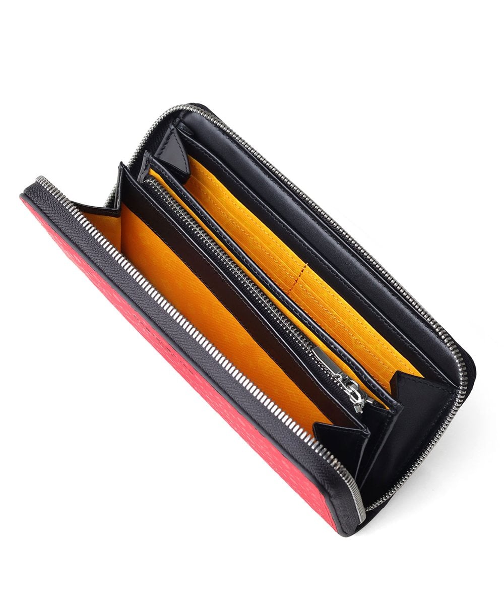 カステルバジャック ヴェルサ ラウンドファスナー長財布 カード段12