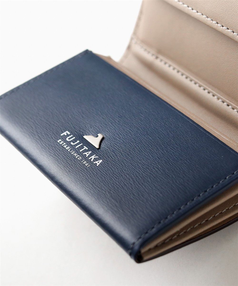 フジタカ シティ 三つ折り財布 カード段4