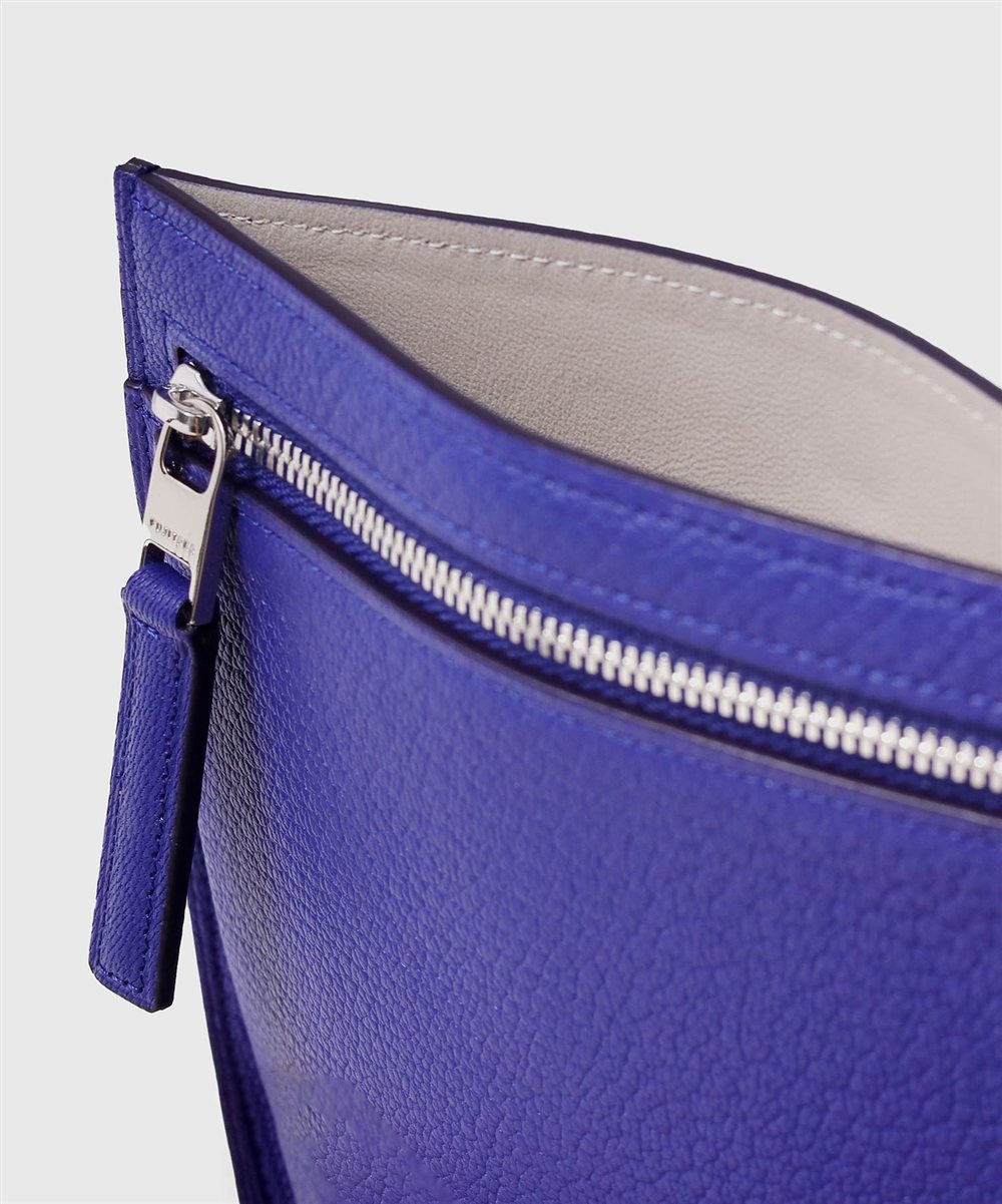 フジタカ シェーブル ゴートレザー スマホショルダーバッグ