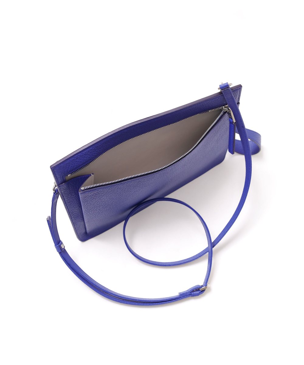 フジタカ シェーブル ゴートレザー クラッチショルダーバッグ