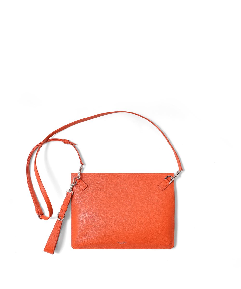 フジタカ シェーブル ゴートレザー クラッチショルダーバッグ