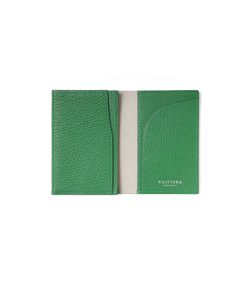 フジタカ シェーブル ゴートレザー 名刺入れ