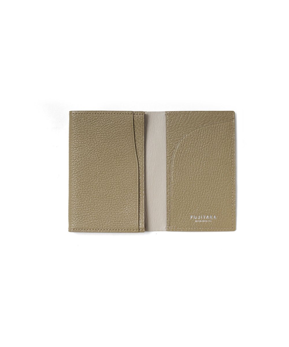 フジタカ シェーブル ゴートレザー 名刺入れ