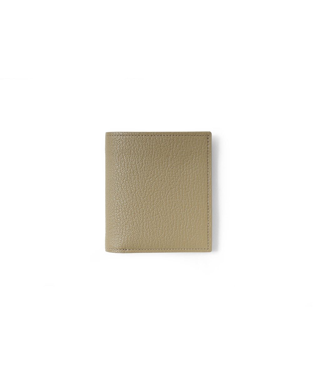 フジタカ シェーブル ゴートレザー 二つ折り財布 カード段5