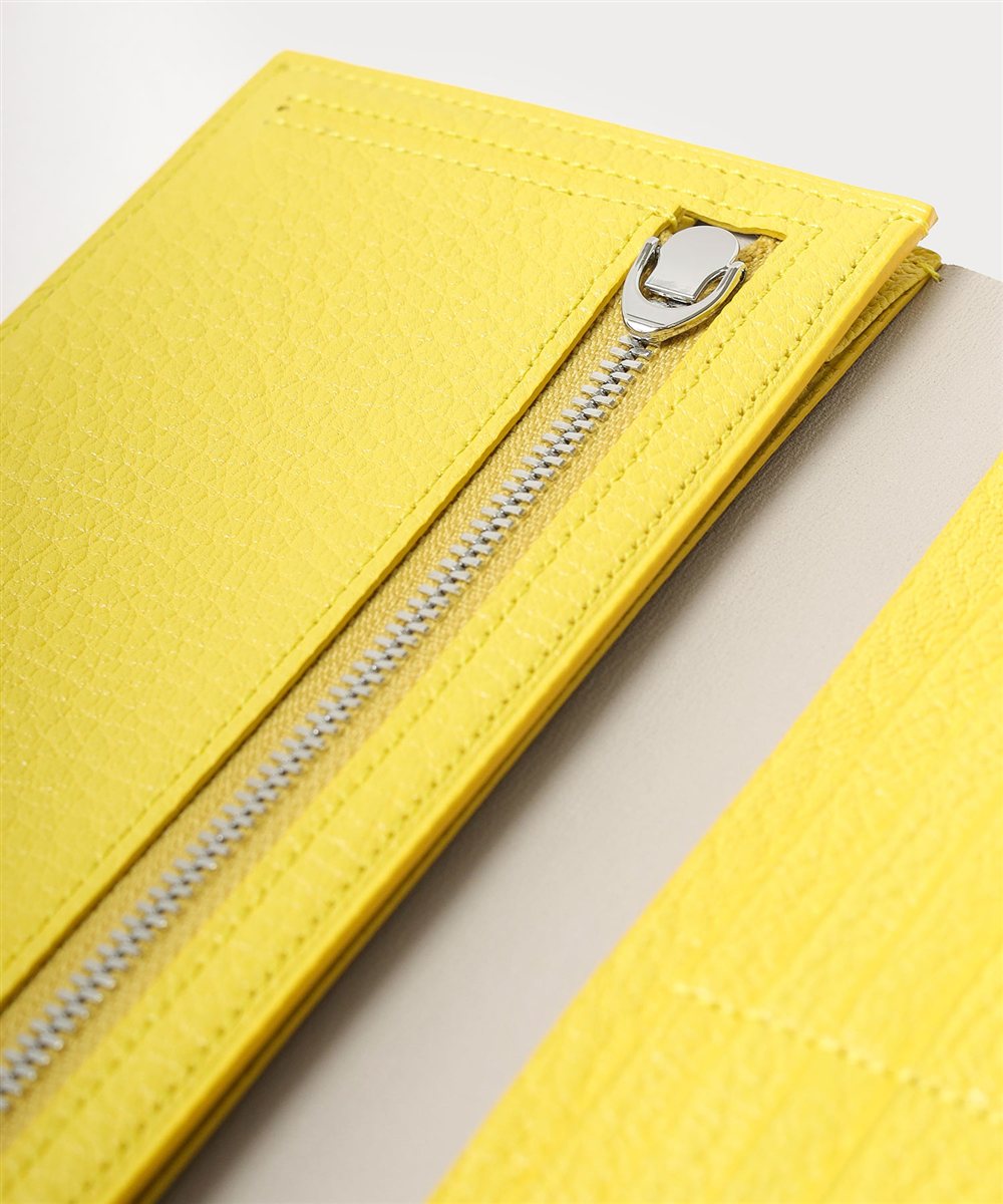 フジタカ シェーブル ゴートレザー 長財布 カード段8