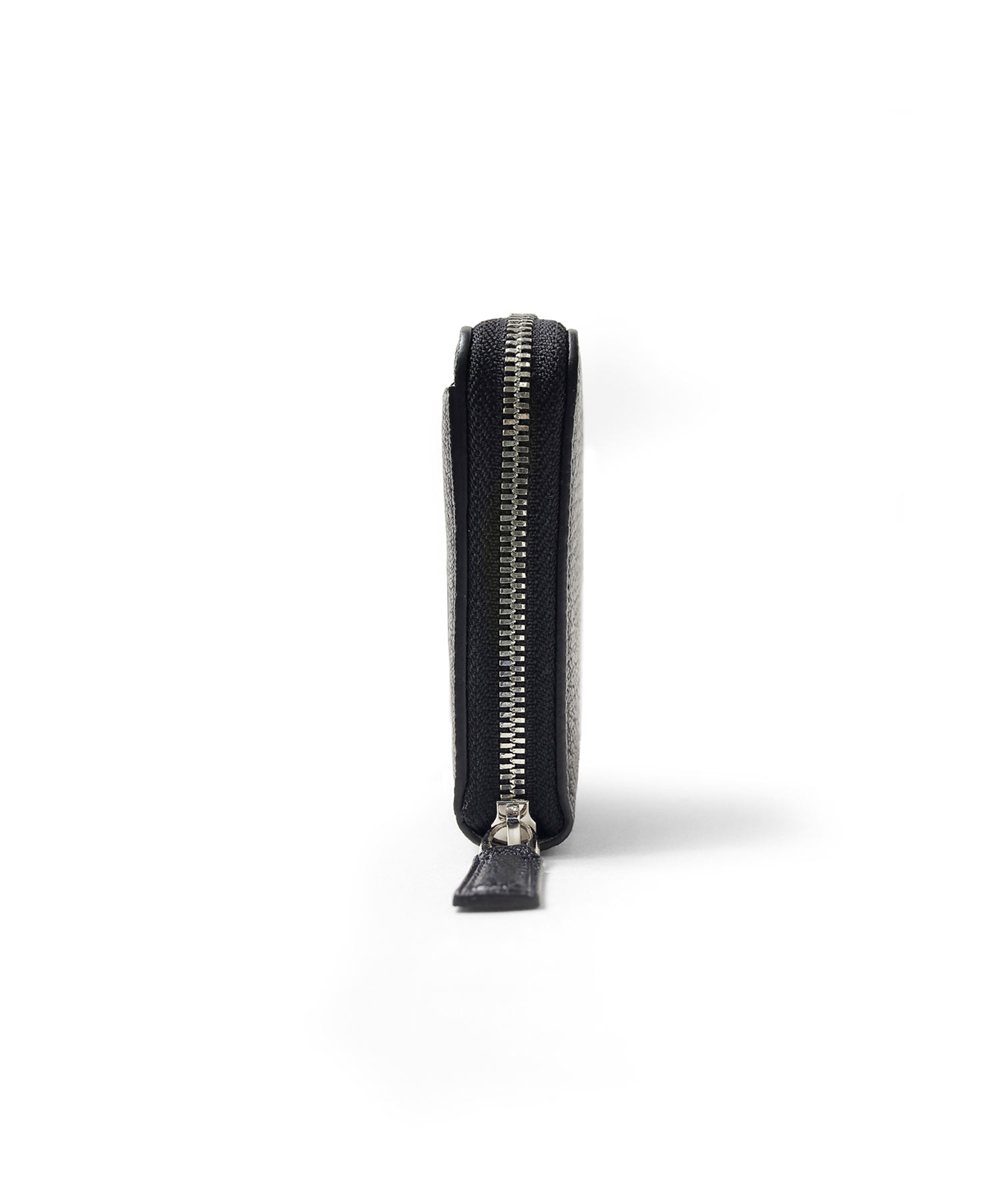 フジタカ シェーブル ゴートレザー ラウンドファスナー長財布 カード段6