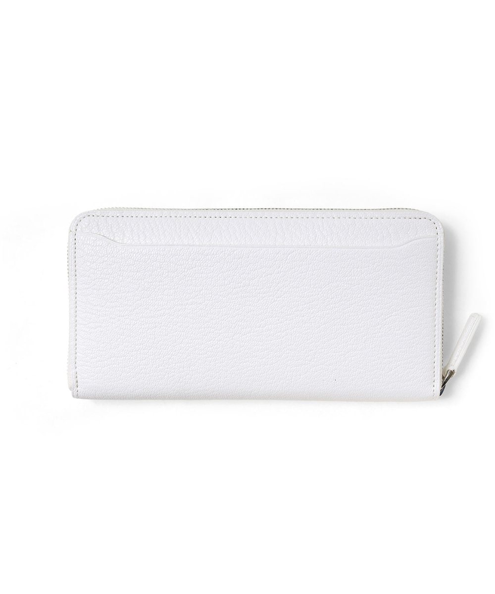 フジタカ シェーブル ゴートレザー ラウンドファスナー長財布 カード段6