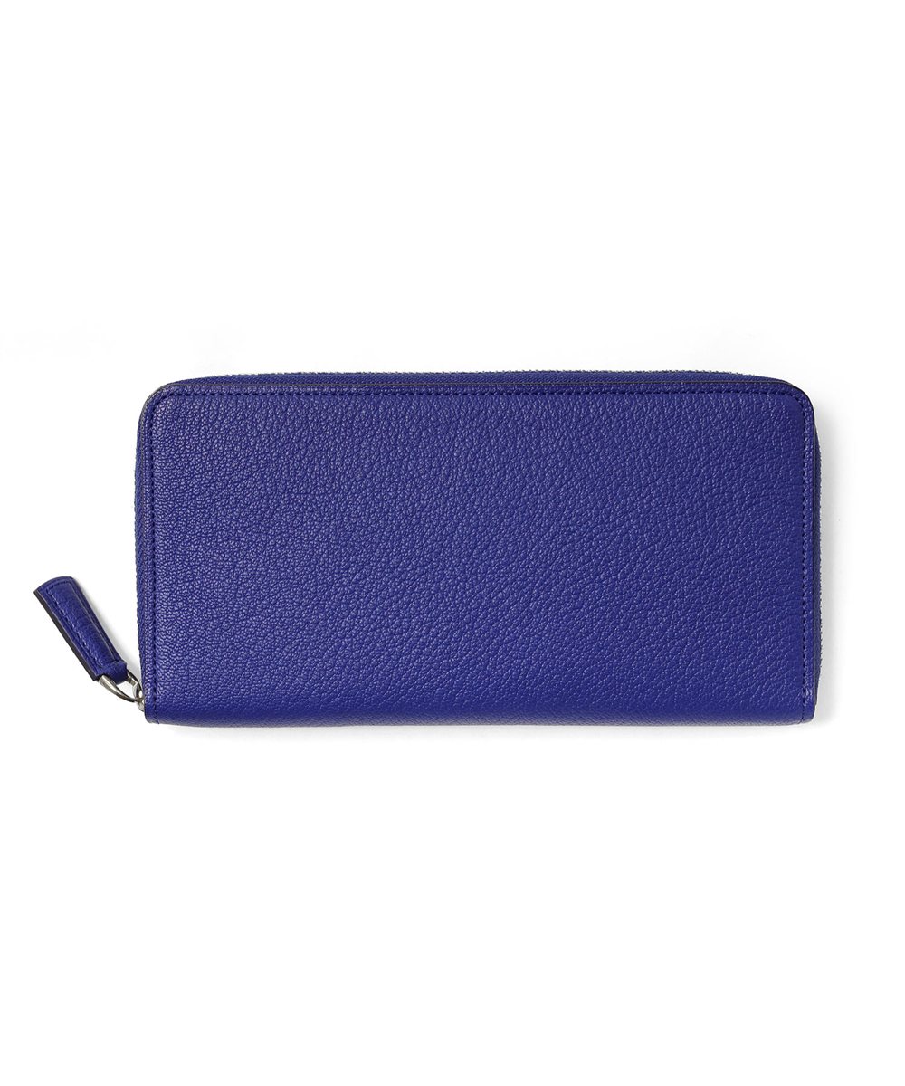 フジタカ シェーブル ゴートレザー ラウンドファスナー長財布 カード段6