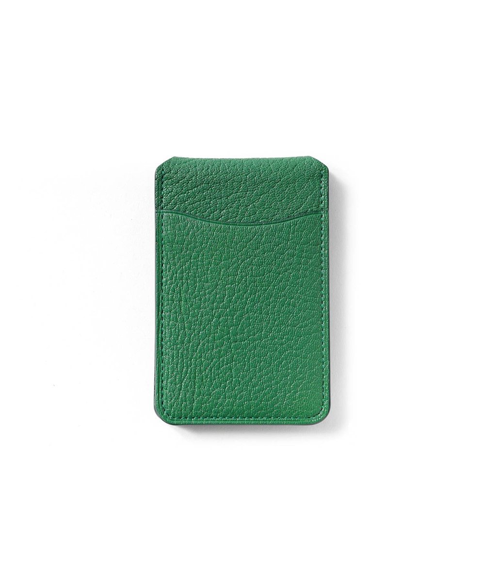 シェーブル ゴートレザー スマホスタンド カードケース