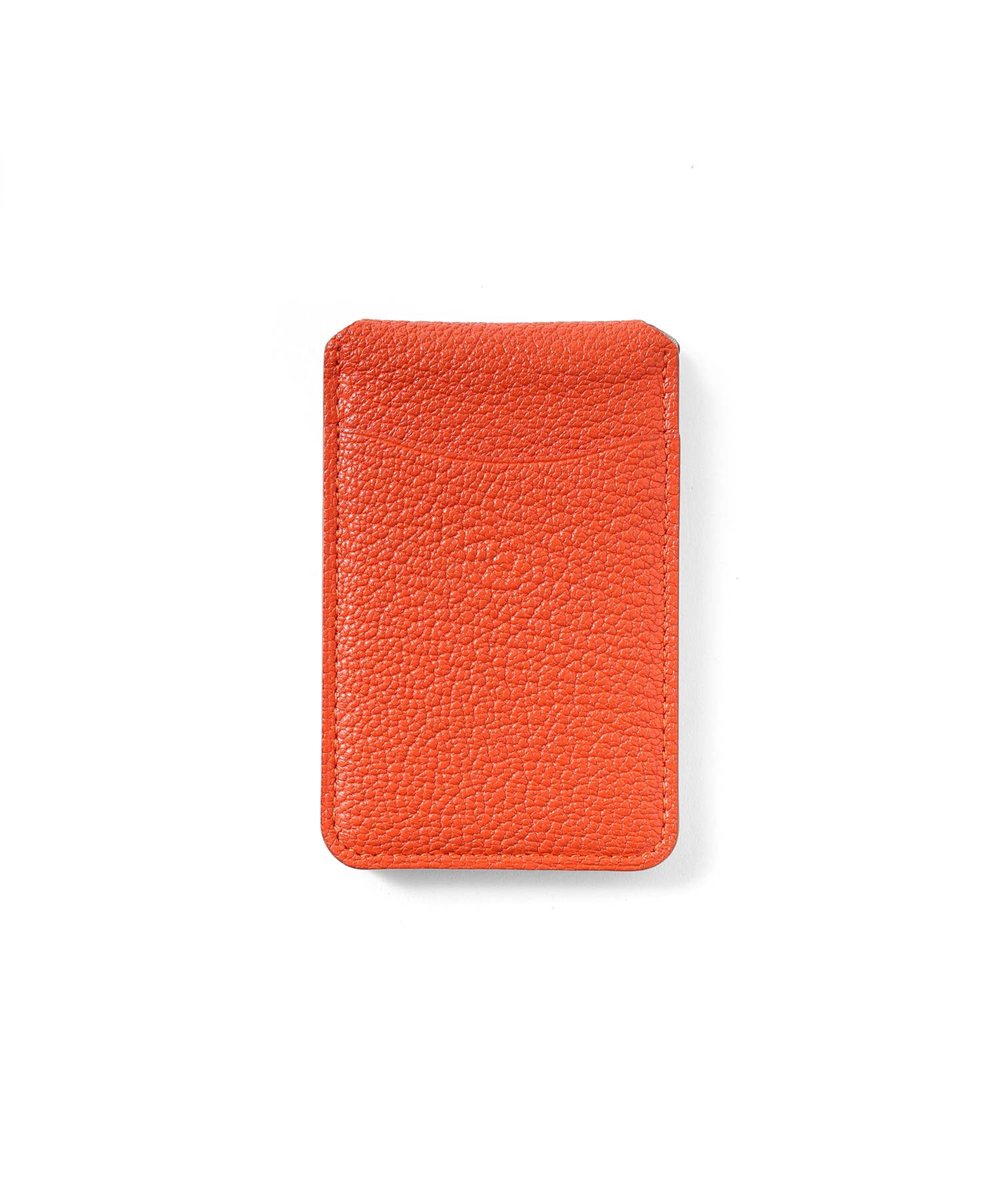 シェーブル ゴートレザー スマホスタンド カードケース