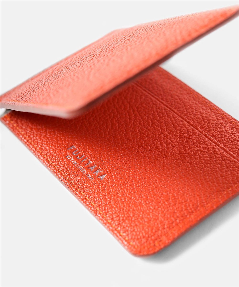 シェーブル ゴートレザー スマホスタンド カードケース