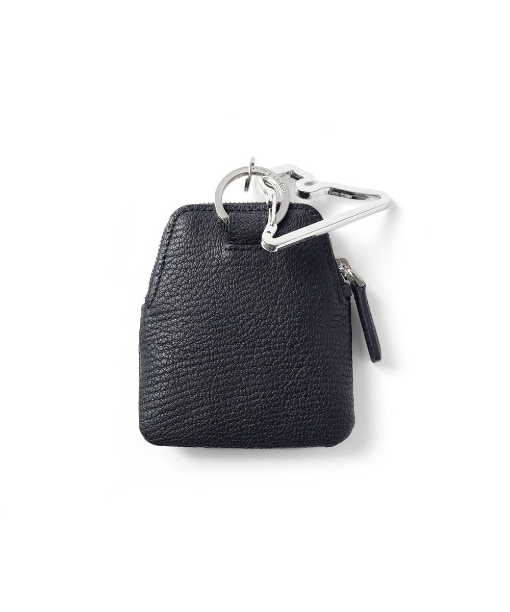 シェーブル ゴートレザー 総革ネックポーチ