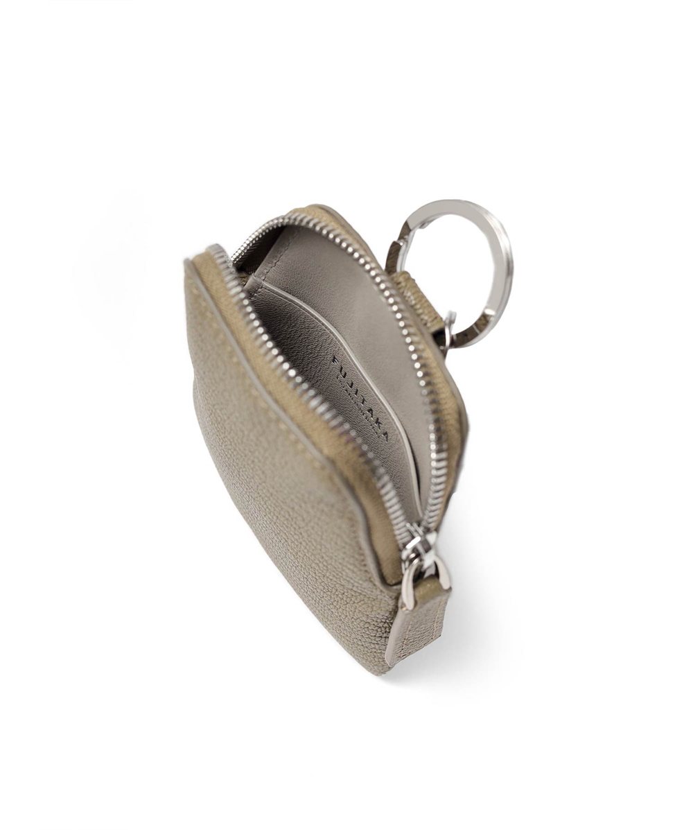 シェーブル ゴートレザー 総革ネックポーチ