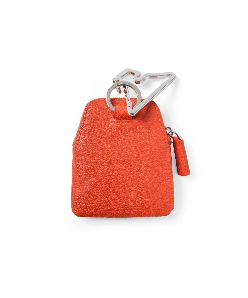 シェーブル ゴートレザー 総革ネックポーチ