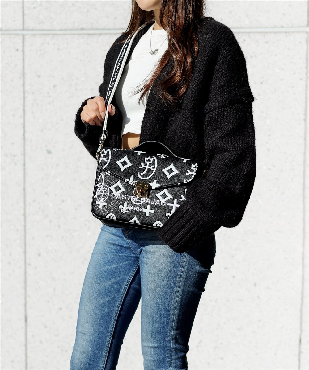 カステルバジャック クレア 手付きショルダーバッグ