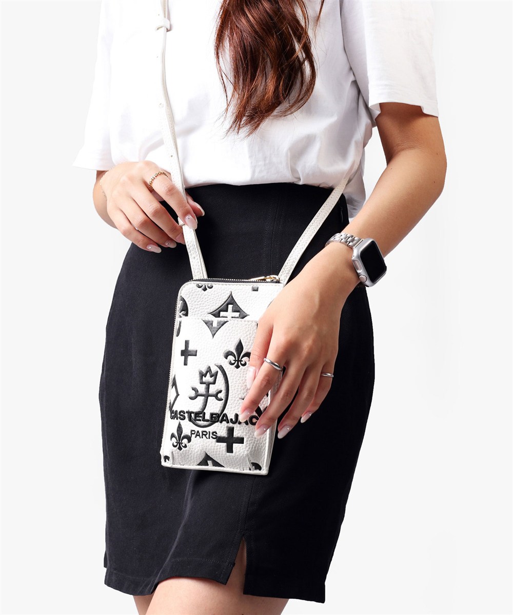 カステルバジャック クレア スマホショルダーバッグ