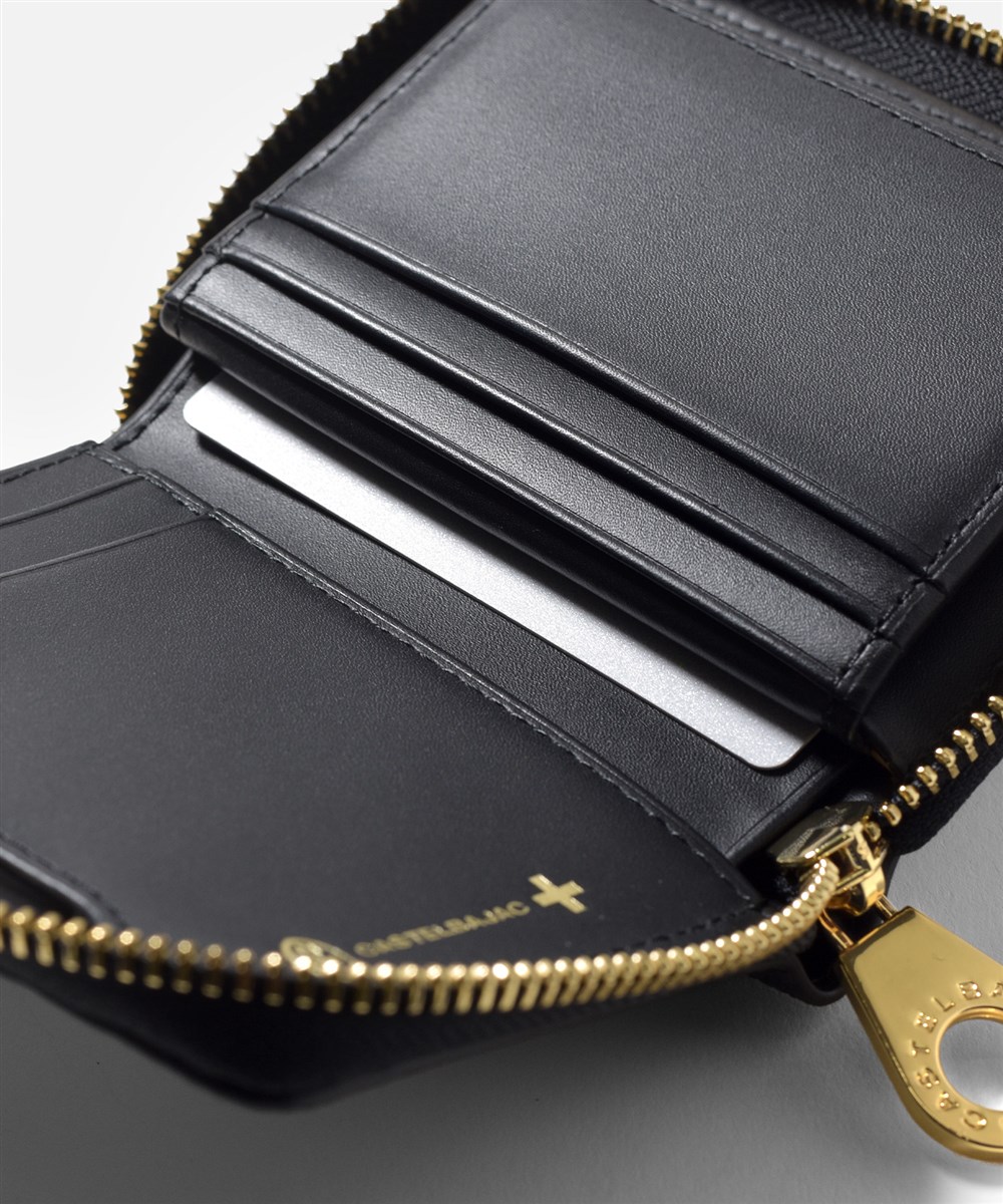 カステルバジャック クレア セミ長財布 カード段7