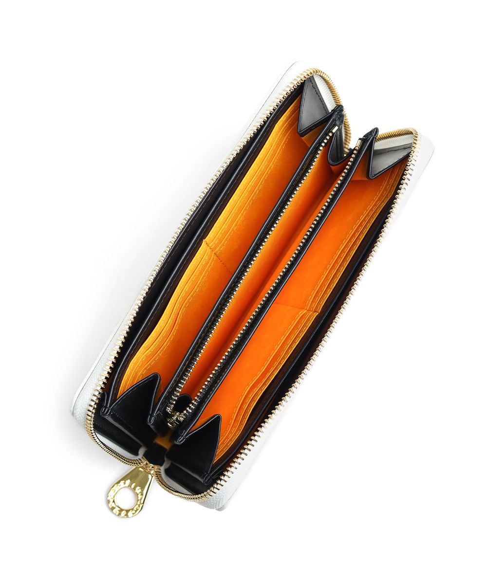 カステルバジャック クレア ラウンドファスナー長財布 カード段12