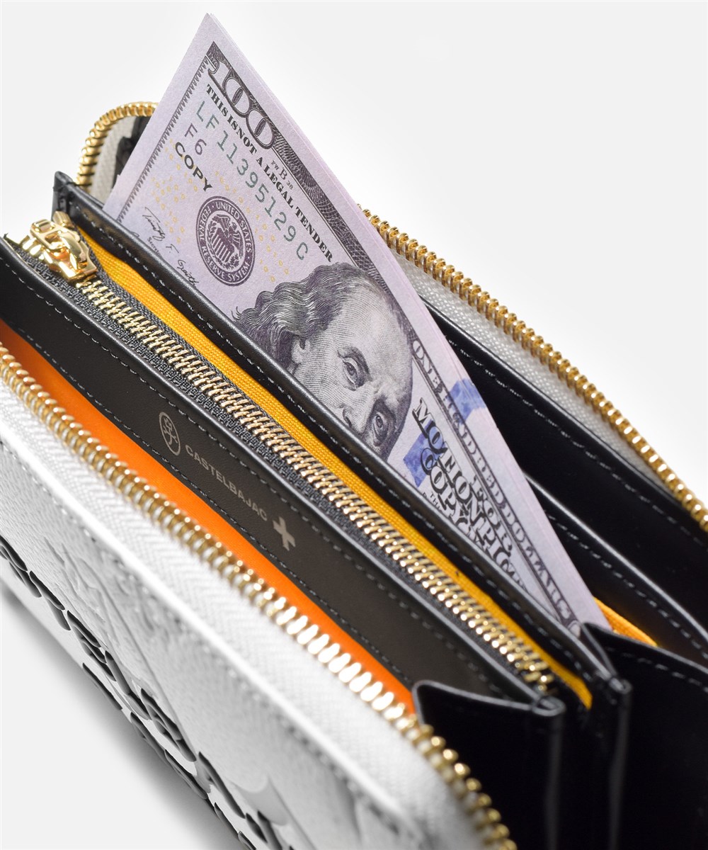 カステルバジャック クレア ラウンドファスナー長財布 カード段12