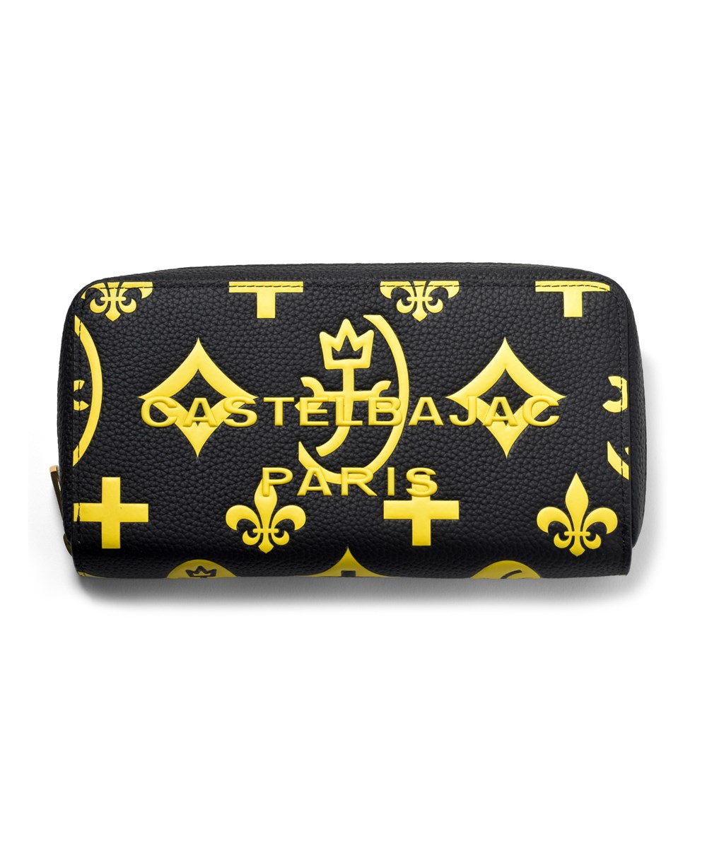 カステルバジャック クレア ラウンドファスナー長財布 カード段36