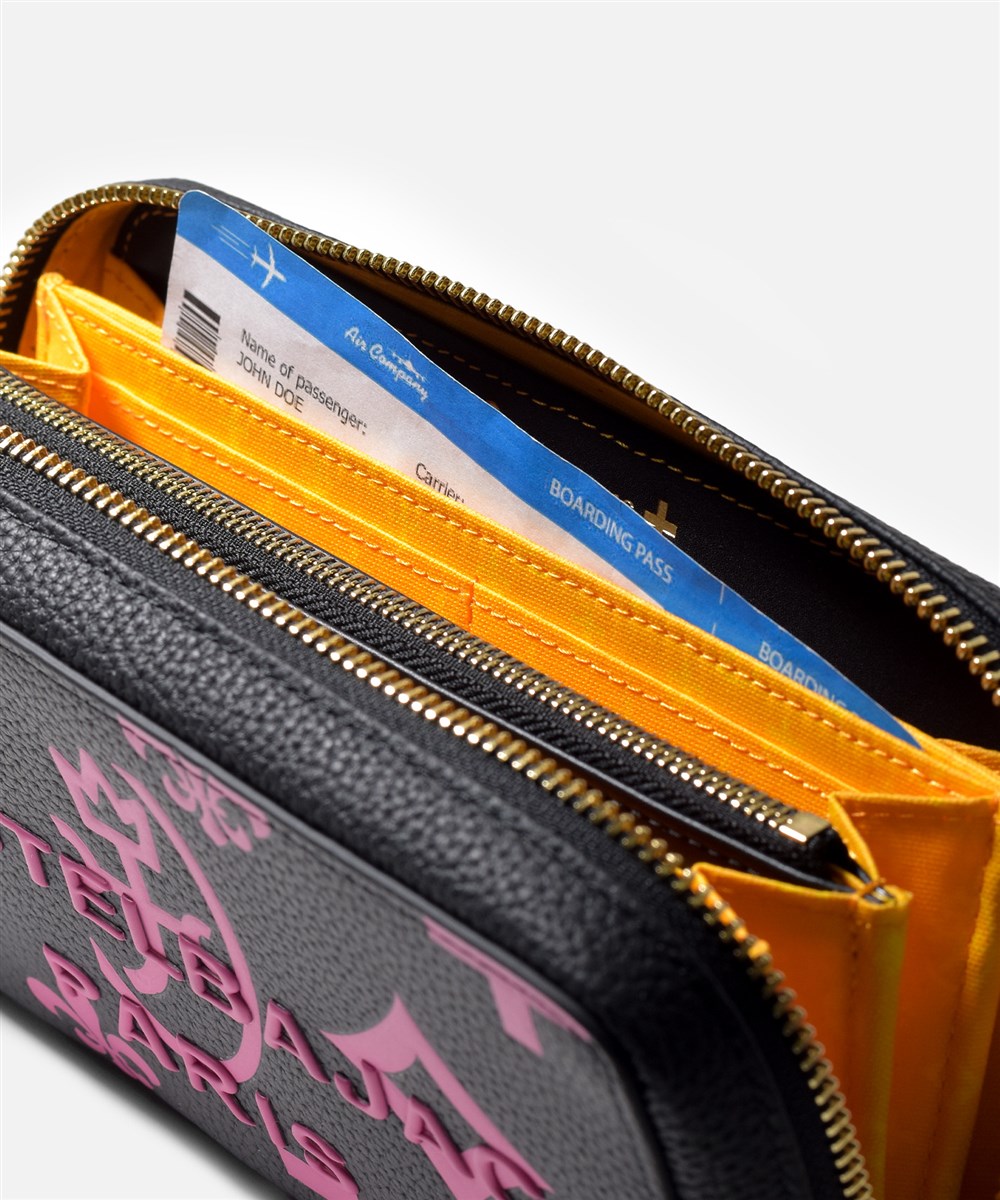 カステルバジャック クレア ラウンドファスナー長財布 カード段36