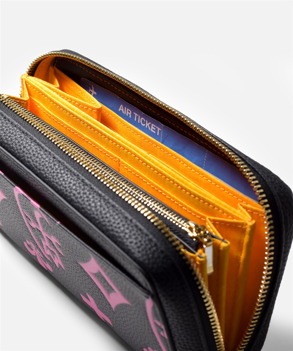 カステルバジャック クレア ラウンドファスナー長財布 カード段36