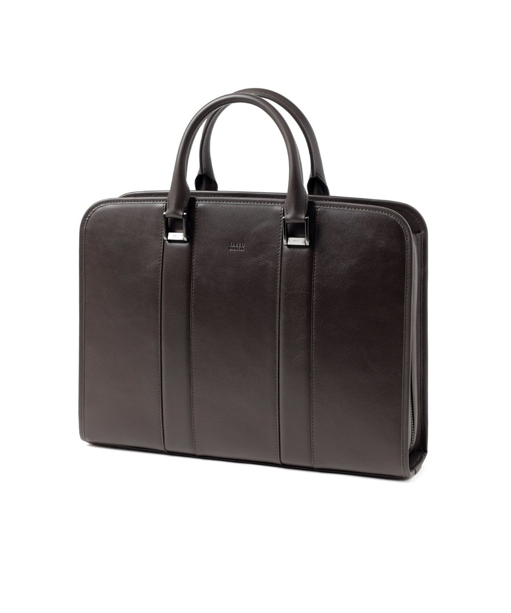 タケオキクチ ボルトン レザービジネスバッグ A4