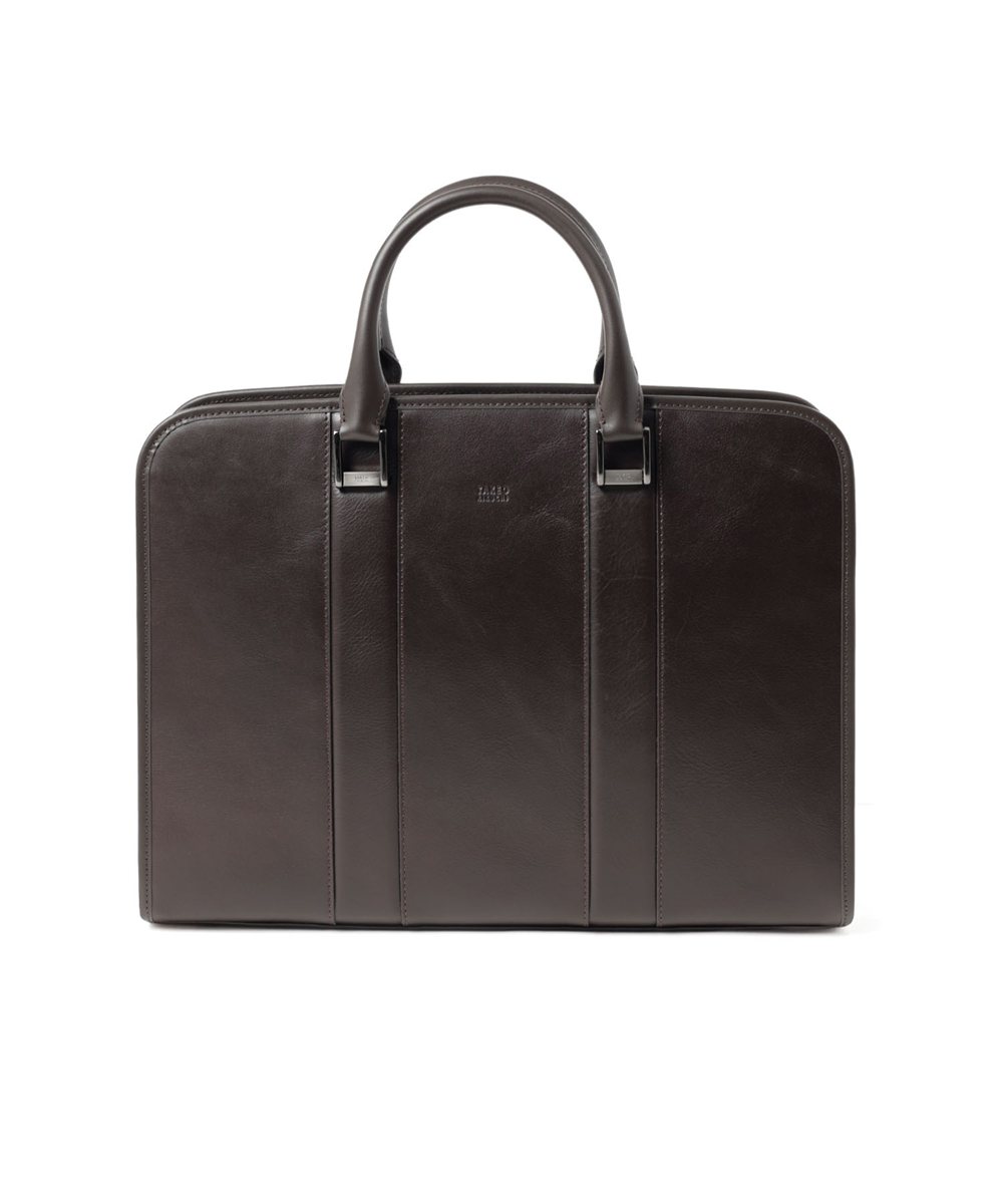 タケオキクチ ボルトン レザービジネスバッグ A4