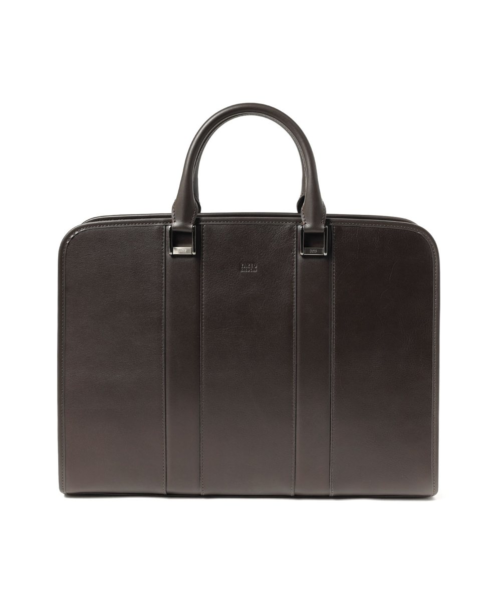 タケオキクチ ボルトン レザービジネスバッグ B4