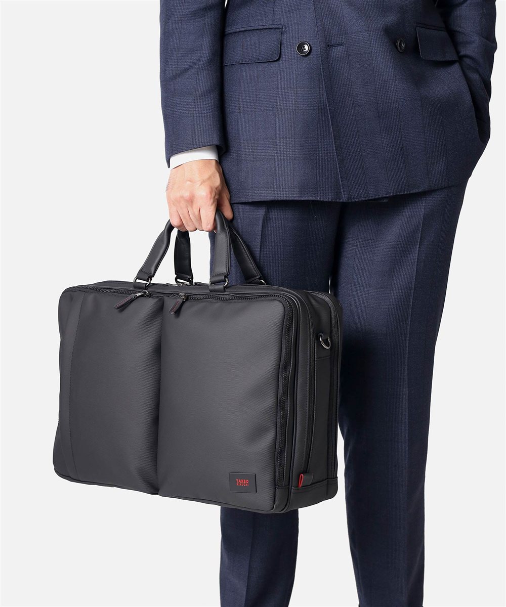 タケオキクチ ゼファー ビジネスバッグ B4 15インチ対応