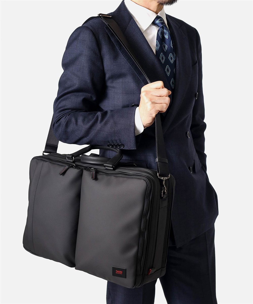 タケオキクチ ゼファー ビジネスバッグ B4 15インチ対応
