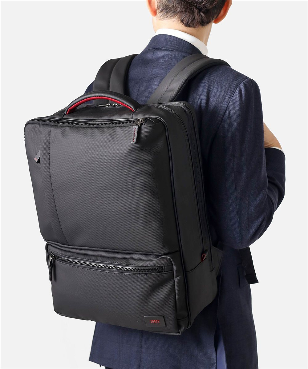 タケオキクチ ゼファー ビジネスリュック B4 15インチ対応 2層