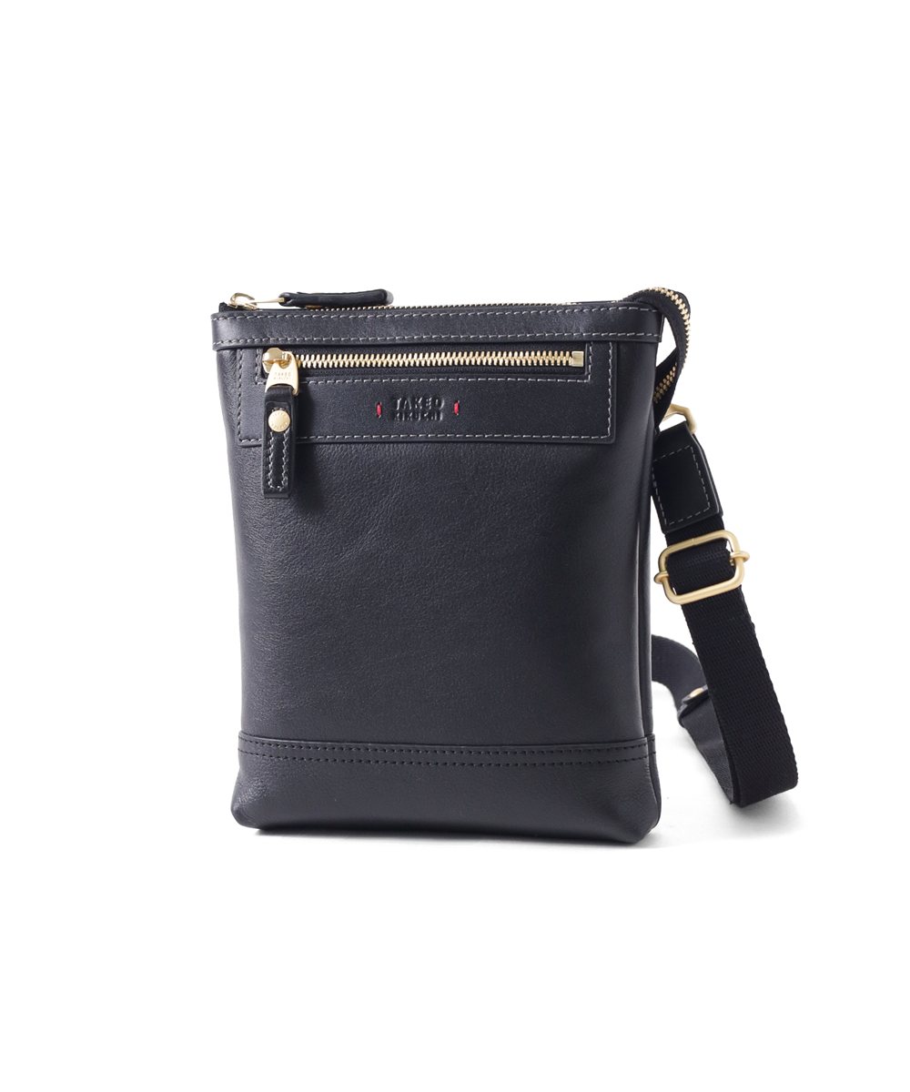 タケオキクチ マンチェスター レザーミニショルダーバッグ