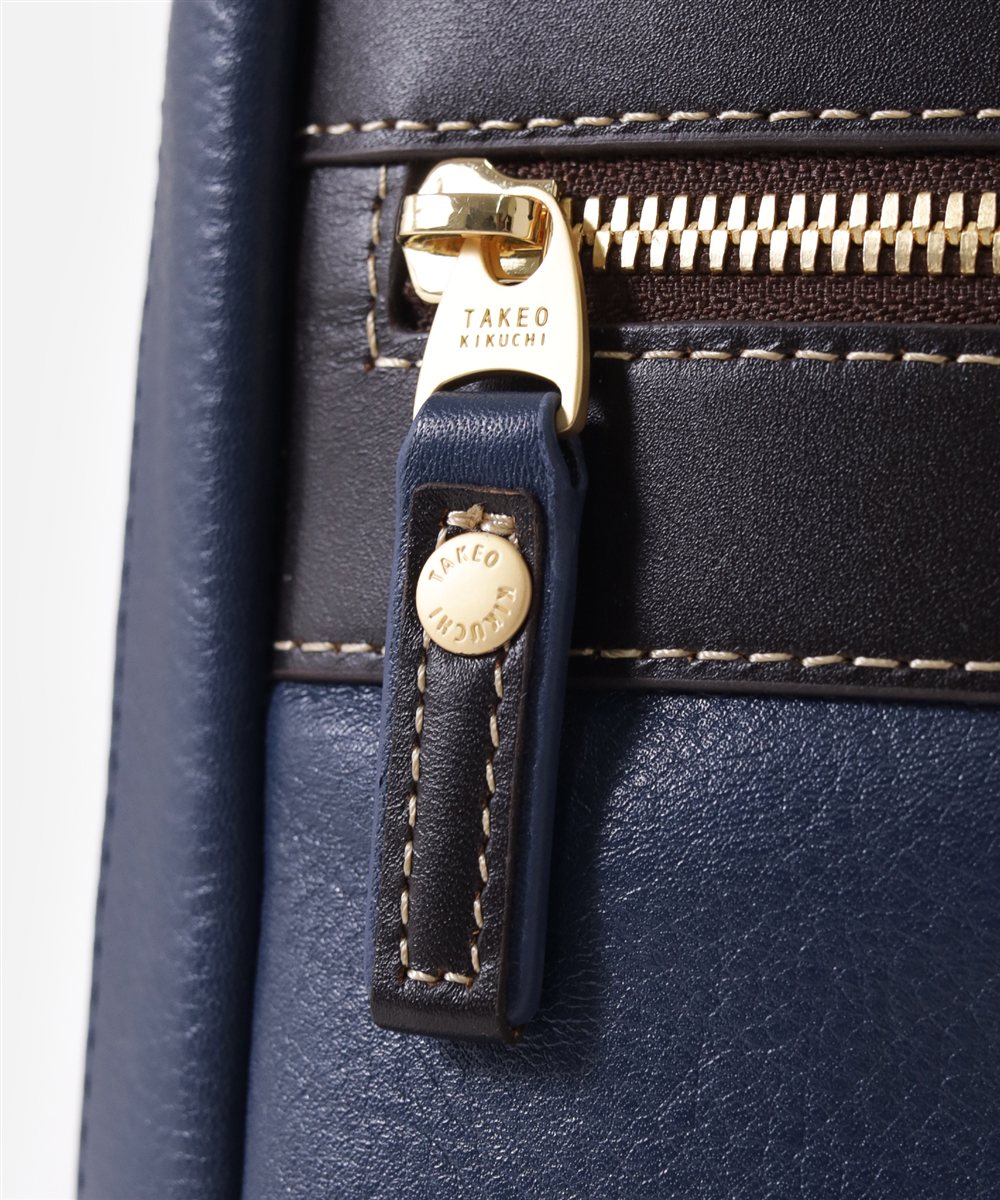 タケオキクチ マンチェスター レザーワンショルダーバッグ