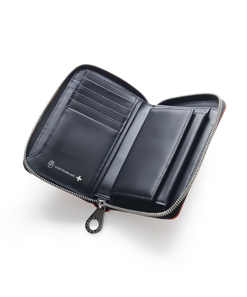 カステルバジャック ミカ セミ長財布 カード段9