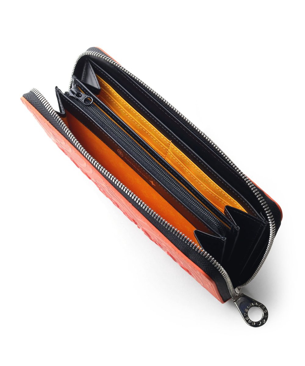 カステルバジャック ミカ ラウンドファスナー長財布 カード段12