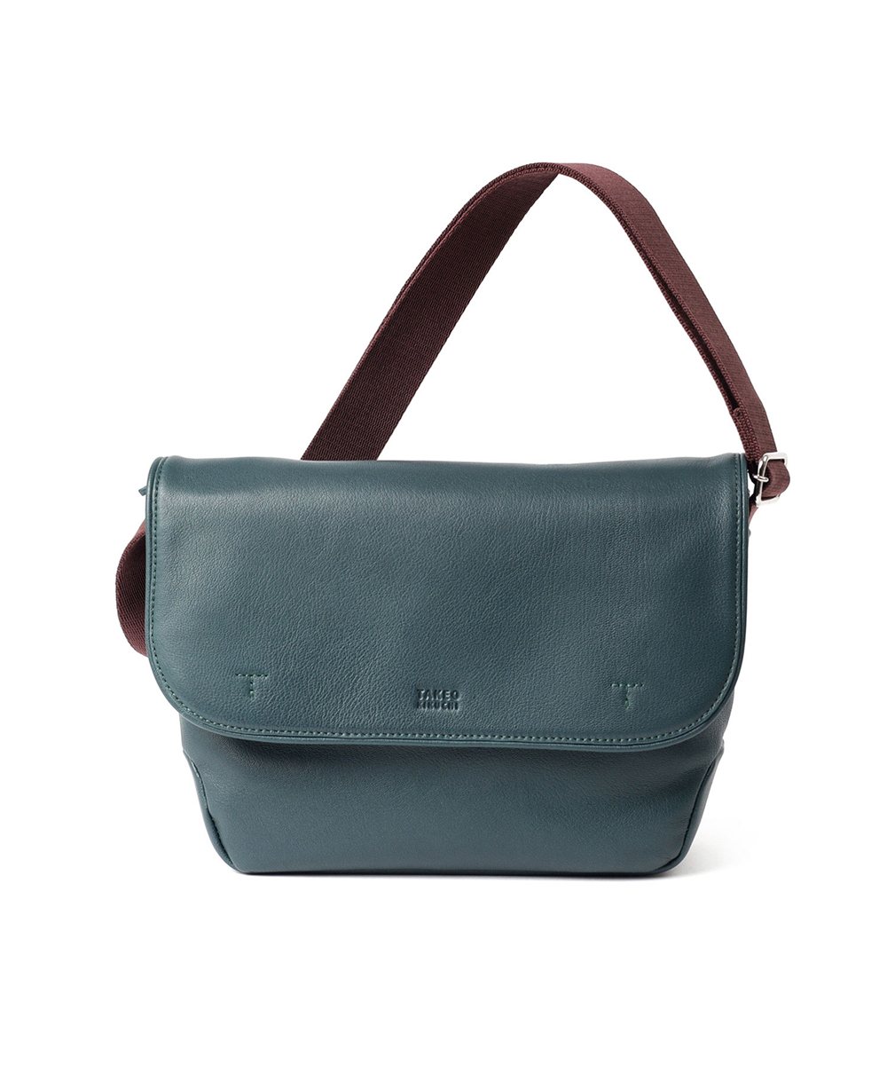 タケオキクチ フィル レザーミニショルダーバッグ