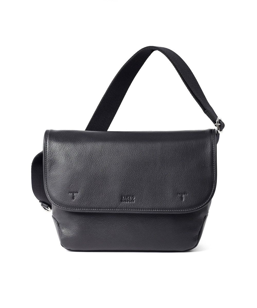 タケオキクチ フィル レザーミニショルダーバッグ